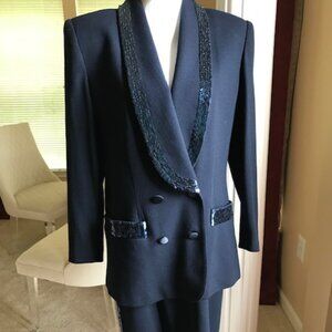 GORGEOUS VINTAGE NOLAN MILLER EVENING SUIT